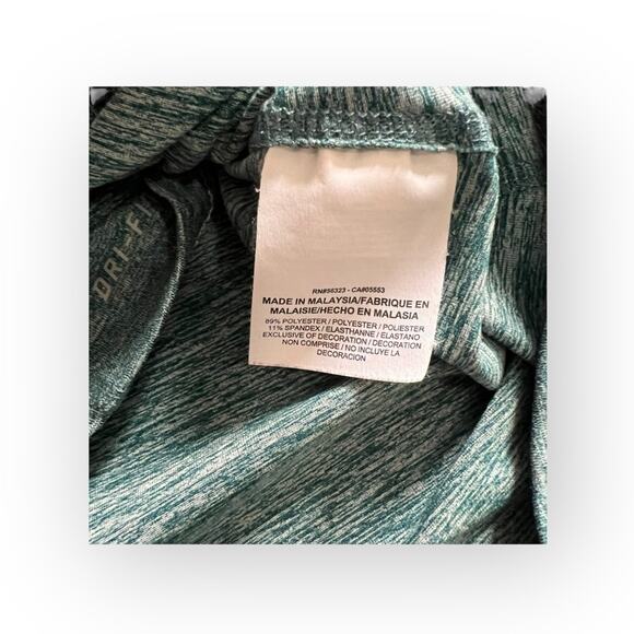 Nike Element DriFit Running Womens Small 3/4 zip up Pullover in Teal - Picture 10 of 12